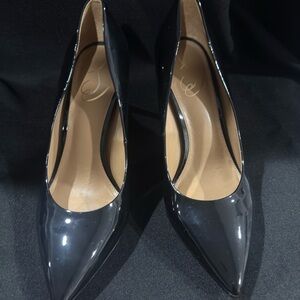 Sam Edelman Glossy Black Heels